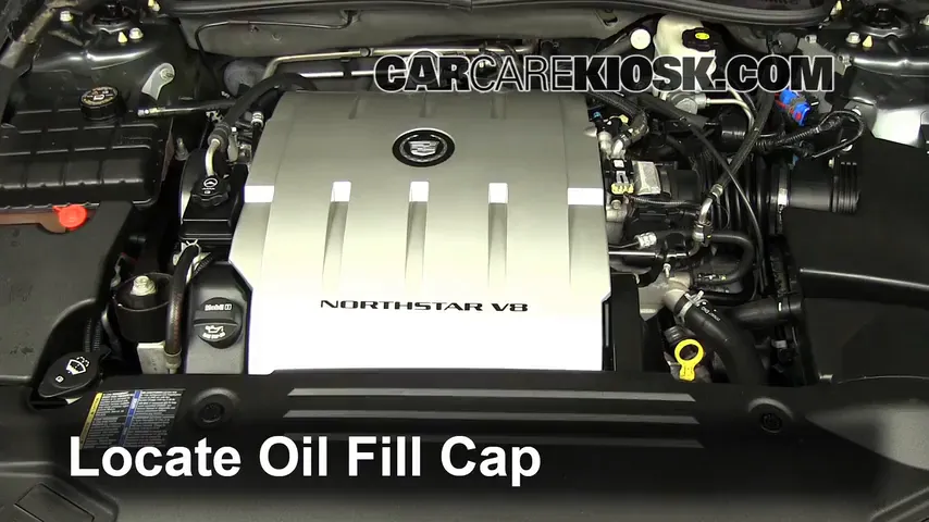 2009 Cadillac DTS Platinum 4.6L V8 Oil Add Oil